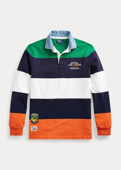 Men's Polo Ralph Lauren Classic Fit Rugby Polo Shirts | 869317HSE